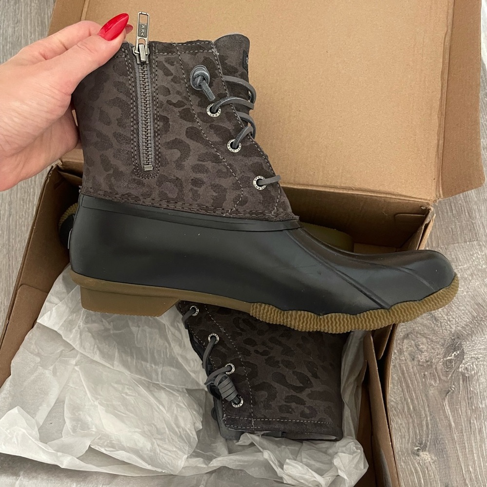 new sperry saltwater duck boots